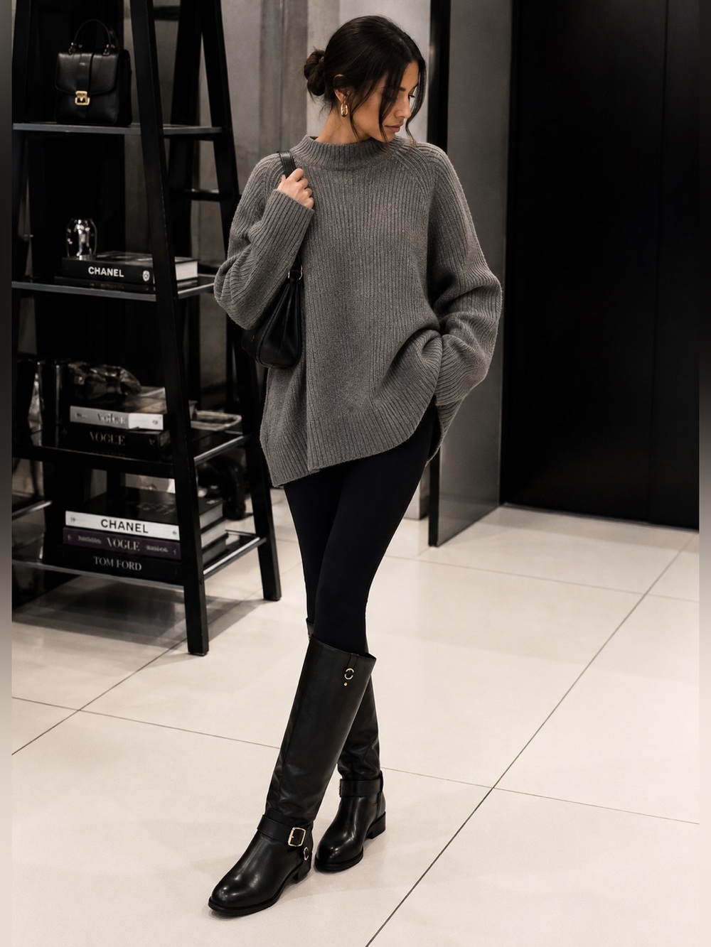 Italian riding leather boots